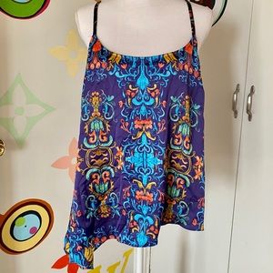 Nicole Miller Satin Top